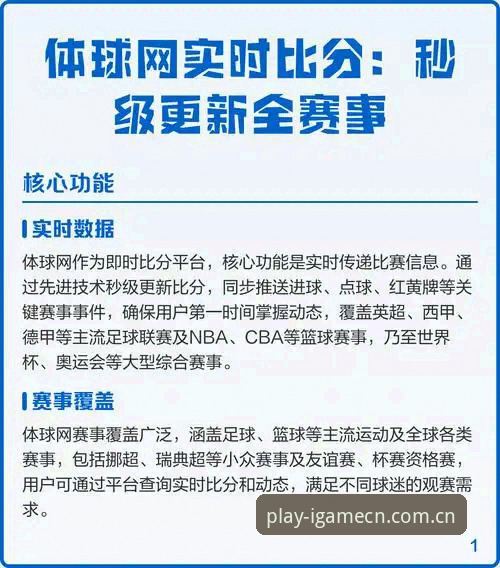 爱游戏赛事数据收藏完整指南：从实时比分到历史存档，一个入口全搞定